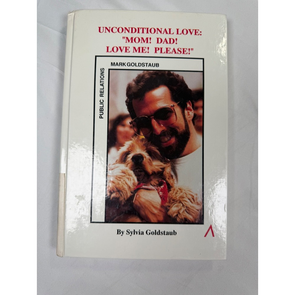 Signed First Edition Unconditional Love S Goldstaub AIDS Memoir 91 Book +Letters